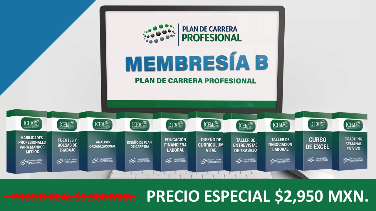 Plan de Carrera Profesional-Membresía B